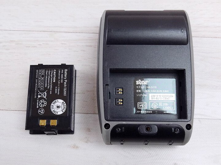 楽天市場】【中古】スター精密 モバイルレシートプリンター SM-S210i 