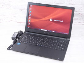 【中古】Sランク 東芝 dynabook B65/HU 第11世代 i5 1135G7 NVMe256GB メモリ8GB HD液晶 Win11