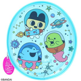 ポーチ たまごっち クリア チャーム付き ダイカット アクリルチャーム たまご型 ブルー ピンク 文具 文房具 小物ケース ケース ミニポーチ 便利 30周年記念 たまごっちグッズ【▲7】【FDC】/ダイカットクリアポーチたまごっち