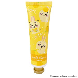 ハンドクリーム ちいかわ 全4種類 フルーツシリーズ ちいかわ ハチワレ うさぎ モモンガ 香り付き チェリー グレープ レモン ピーチ キャラクター チューブタイプ チューブ クリーム 定形外