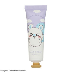 ハンドクリーム 全5種 ちいかわ ハチワレ うさぎ モモンガ ALL チューブタイプ チューブ 香り付き 保湿成分 シアバター アルガンオイル 内容量30g ストロベリー ブルーベリー レモン ラズベリ