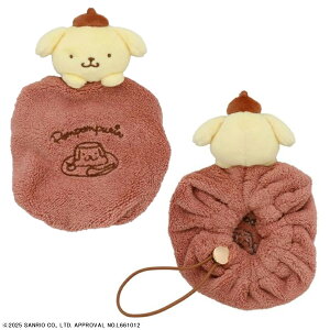 吸水ヘアゴム サンリオキャラクターズ シナモロール ポムポムプリン マイメロディ クロミ 吸水キャップ プール お風呂 海水浴 シャワー 水泳 タオルキャップ ロングヘア 【EN】【▲】 【HNB