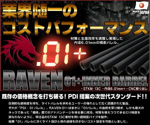 PDI RAVEN���C�u���E01+�C���i�[�o�����EAK74MN�V���[�g395mm