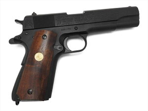 あす楽対応/Mule CAW コルト M1911A1 太平洋戦線記念 モデル ガバメント ブラック ダミーカート式 モデルガン