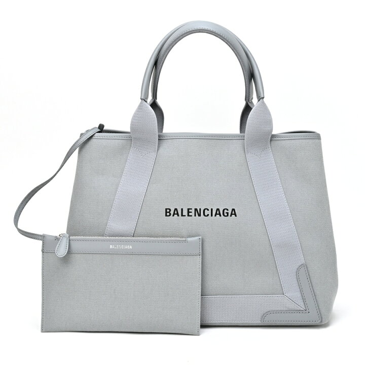 楽天市場】バレンシアガ / BALENCIAGA ネイビーカバス M / トート  