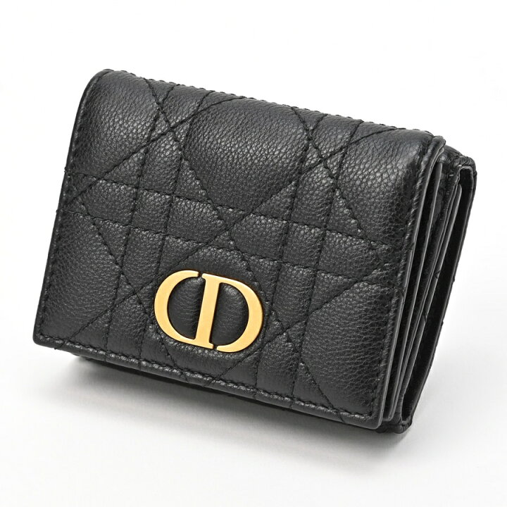 DIOR caro 三つ折り財布（楽天市場】ディオール / DIOR カロ 