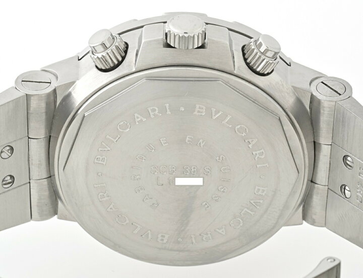 楽天市場】ブルガリ/BVLGARI ディアゴノ スクーバ クロノグラフ SC38SS  