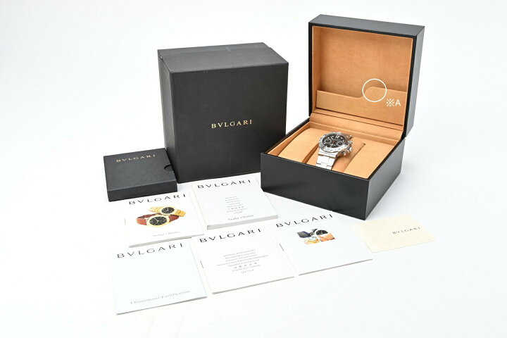 楽天市場】ブルガリ/BVLGARI ディアゴノ スクーバ クロノグラフ SC38SS  
