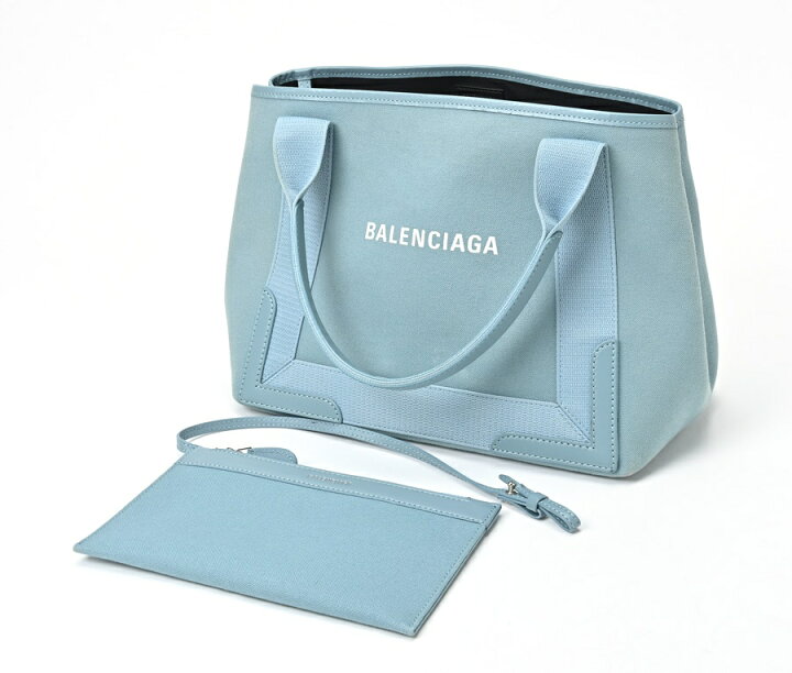 楽天市場】バレンシアガ / BALENCIAGA ネイビーカバス S / トート  