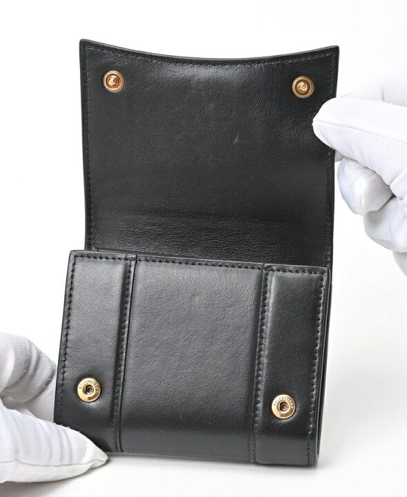 楽天市場】バレンシアガ / BALENCIAGA Bロゴ 三つ折り コンパクト  