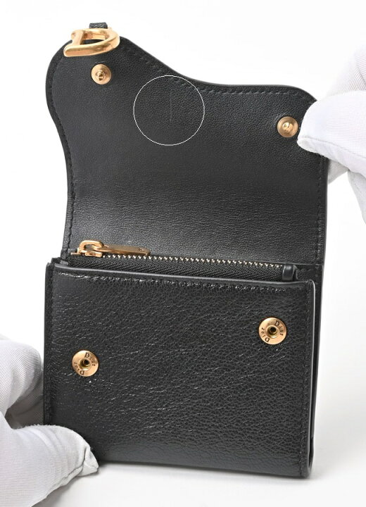 楽天市場】ディオール / DIOR サドル ロータス ウォレット 三つ折り  