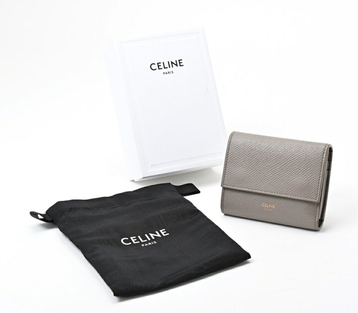 楽天市場】セリーヌ / CELINE スモール トリフォールドウォレット  