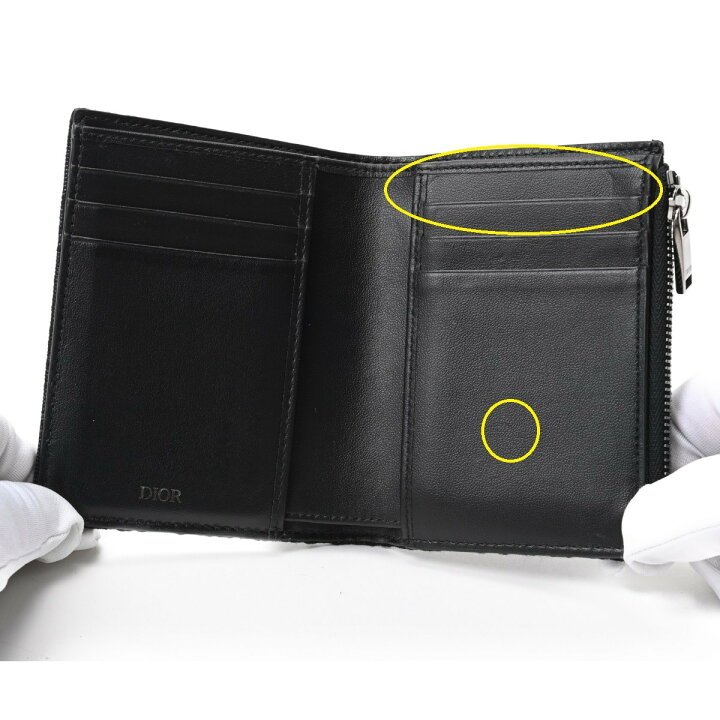 楽天市場】【中古】ディオール/DIORバーティカル コンパクト カード 