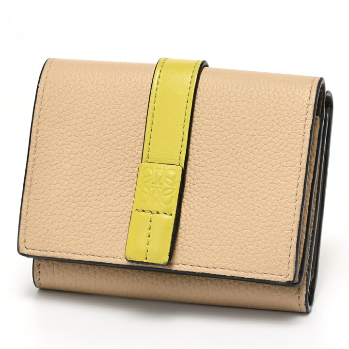 楽天市場】【中古】 ロエベ / LOEWE トライフォールド ウォレット 