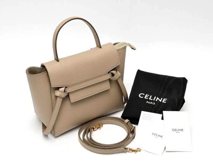 楽天市場】【中古】 セリーヌ / CELINE ベルトバッグ ナノ / 2WAY  