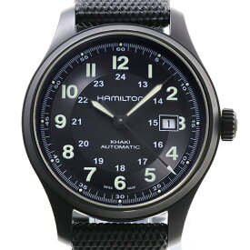 【中古】 ハミルトン / HAMILTON カーキ フィールド チタニウム オート H70575733/H705750　自動巻き 商品番号 A-158700　新入荷