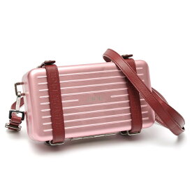 【中古】 ディオール / DIOR　リモワコラボ パーソナル アルミニウム製 クロスボディバッグ 2DRCA295YWT / 99090003　ピンク 商品番号 S-159443　値下げ