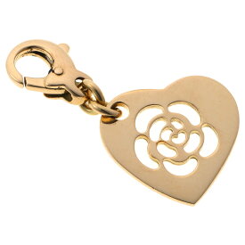 【中古】シャネル/CHANEL　カメリア チャーム　K18YG　A-159688　新入荷
