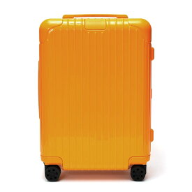 【中古】 リモワ / RIMOWA エッセンシャル キャビン / スーツケース 36L 83253934　ポリカーボネート マンゴー(イエロー系) 商品番号 RI-159967　新入荷