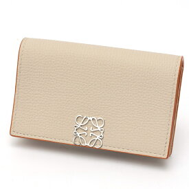 【中古】 ロエベ / LOEWE アナグラム ビジネスカードホルダー 名刺入れ / カードケース C821M97X02　ライトゴースト 商品番号 S-159775　新入荷