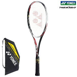 YONEX ヨネックス ソフトテニスラケット NEXIGA90V ネクシーガ90V（NXG90V）364：ジャパンレッド 前衛タイプ ネットプレーヤー ボレー 軟式ラケット 軟式テニスラケット 軟式テニス ソフトテニス