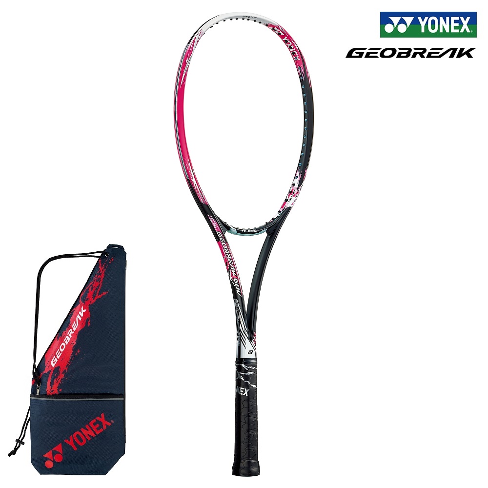 YONEX ヨネックス ソフトテニスラケット GEOBREAK 50V（ジオブレイク50V）GEO50V（604：スマッシュピンク）前衛タイプ  ネットプレーヤー ボレー 軟式ラケット 軟式テニスラケット 軟式テニス ソフトテニス | トーモンスポーツ　楽天市場店