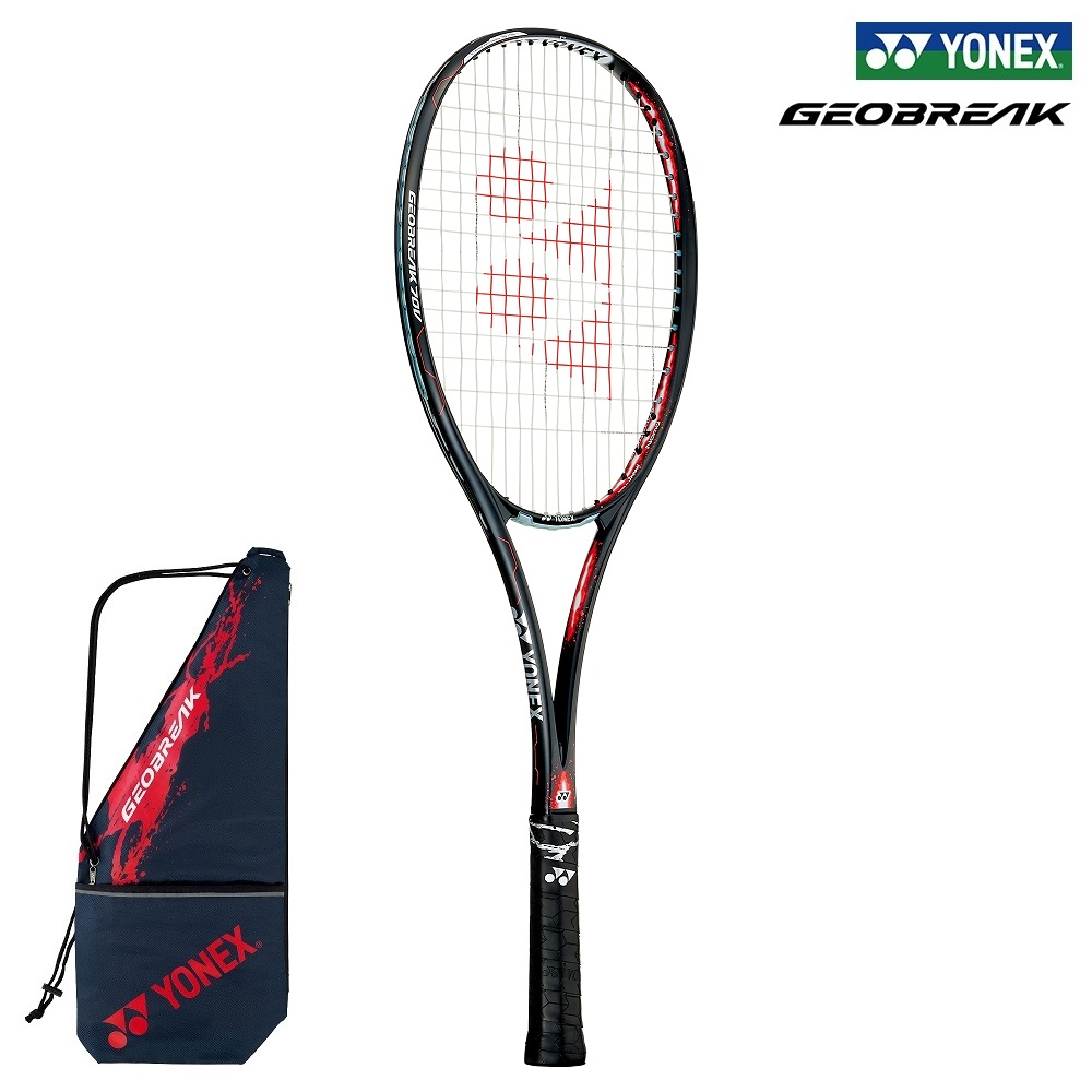 YONEX ヨネックス ソフトテニスラケット GEOBREAK 70V（ジオブレイク70V）GEO70V（816：クラッシュレッド）前衛タイプ  ネットプレーヤー ボレー 軟式ラケット 軟式テニスラケット 軟式テニス ソフトテニス | トーモンスポーツ　楽天市場店
