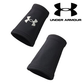 【送料無料!!：メール便】UNDER ARMOUR アンダーアーマー UA モビリティ リストバンド（ベースボール/1個入り/MEN）1372155（003：BLK/WHT）片手用 プロモデル プロ愛用 人気リストバンド アンダーアーマーリストバンド ストレッチリストバンド リスト