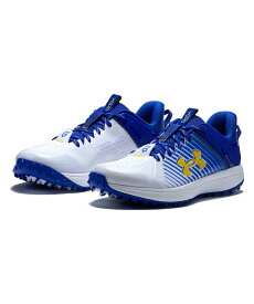 UNDER ARMOUR アンダーアーマー トレーニングシューズ UA ヤード ターフ（ベースボール/MEN）3025593（104：White / Team Royal）UA トレーニング トレシュー 野球 アップシューズ メンズ ベースボールシューズ 野球シューズ