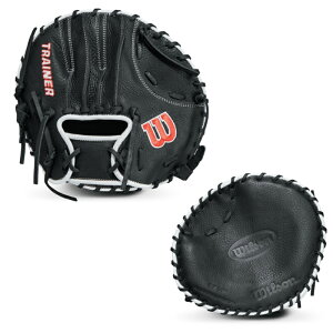 Wilson �E�C���\�� �g���[�j���O�O���u Trainer PANCAKE�i�g���[�i�[ �p���P�[�L�jWBW100997275 �u���b�N �I�[�����E���h���� �{�[�h�^�C�v �g���[�j���O�{�[�h �O���u �O���[�u �ߎ� �L���b�`���[ �d