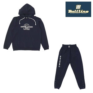 オンザコート BALL LINE ボールライン バスケット スリムスウェットシャツ・スリムスウェットパンツ BLSS2671:BLSP1671 ネイビー 上下セット 上下 セットアップ ボールラインスウェットシャツ ボ