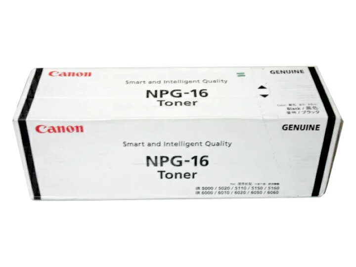 楽天市場】キャノン NPG-16 トナー ブラック 純正品 □外箱汚れ等あり 