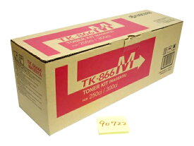 京セラ TK-866M マゼンダ 純正品 　在庫あり即納■外箱剥がれ等あり【中古】tk866m