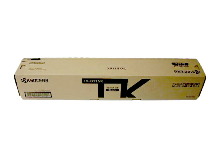 楽天市場】京セラ TK-8116K ブラック 純正品 在庫あり即納 tk8116BK  