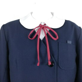 【エンジ】スクール 紐タイ ハネクトーン1061 ナイロンタフタ 制服 学生服 ヒモタイ セーラー服 LC1033