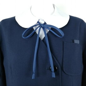 【紺】スクール 紐タイ ハネクトーン1061 ナイロンタフタ 制服 学生服 ヒモタイ セーラー服 LC1034