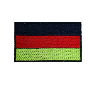 c-flag-1【ドイツ】5×8.5 刺繍 国旗ワッペン 卒業記念 大