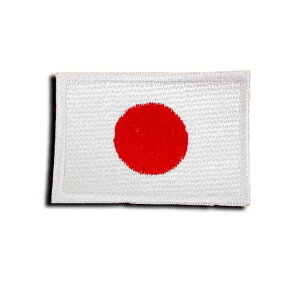 c-flag-3【日の丸】日本 5.5×8 刺繍 国旗ワッペン 卒業記念 大