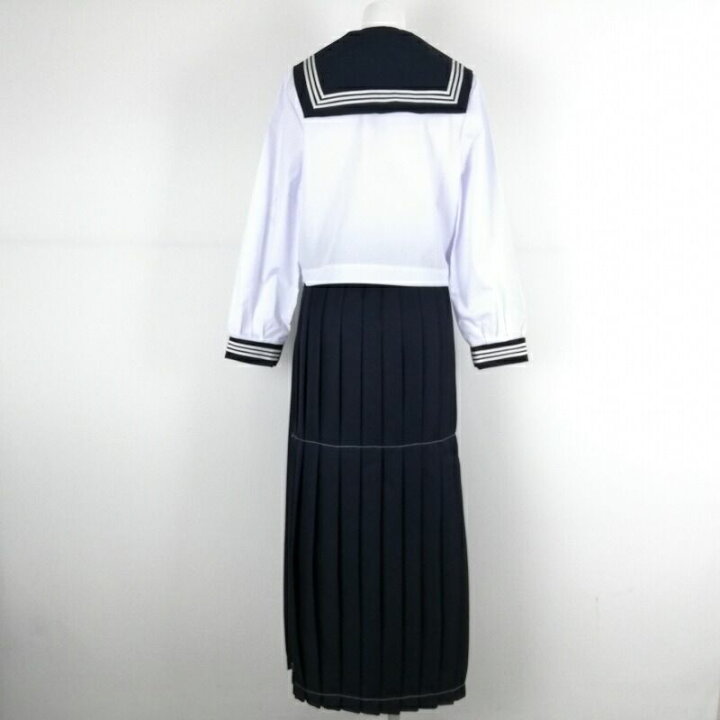 楽天市場】新品 スケバン 中間 セーラー服 ロングスカート ヤンキー 白 