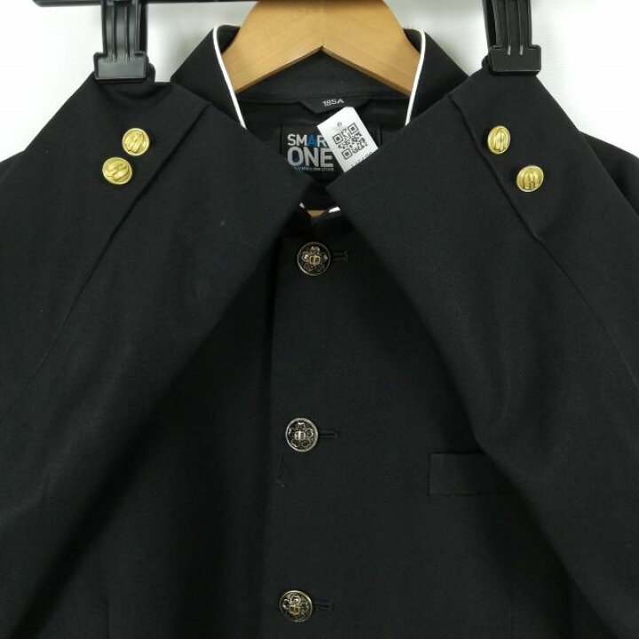 楽天市場】学生服 学ラン 185A 男子 富士ヨット 上着 ウール混 標準型 
