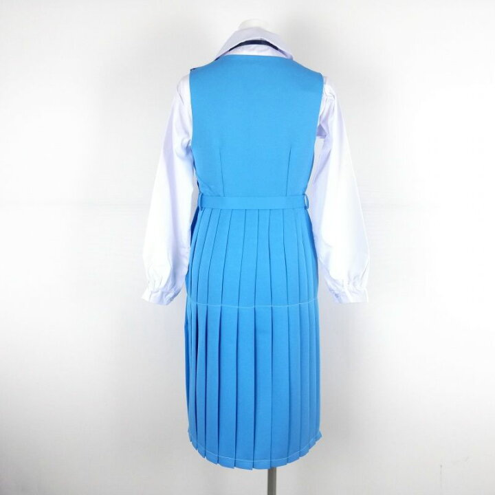 楽天市場】新品 水色 ジャンパースカート tam_6005 : トップ学生服