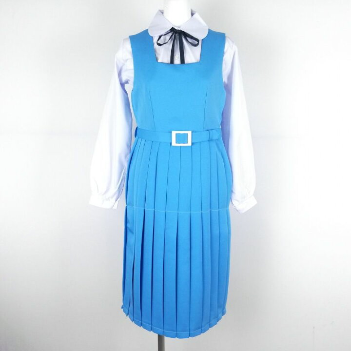 楽天市場】新品 水色 ジャンパースカート tam_6005 : トップ学生服