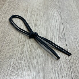 ほどけない 靴ひも 革靴用 ブラック 75cm 2本セット（1足分） 特殊効果ワックス配合でほどけにくい何回結んでもほどけてしまう革グツに！！革ぐつ かわぐつ 靴ヒモ くつヒモ