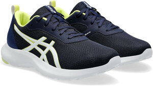 子供用 小学生 通学 紐タイプ アシックス キッズ レーザービーム MM 1154A184 ネイビーブルー/ホワイト ASICS KIDS LAZERBEAM MM NAVY BLUE/WHITE