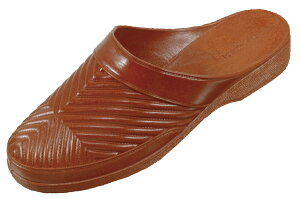 便所サンダル トイレ スリッパ メンズ サンダル 紳士 森川ゴム 紳士No.105(中敷きなし)茶色