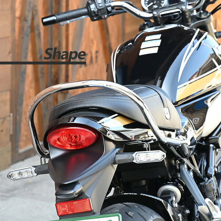 楽天市場】Z900RS CAFE カフェ メッキ グラブバー グラブ バー 