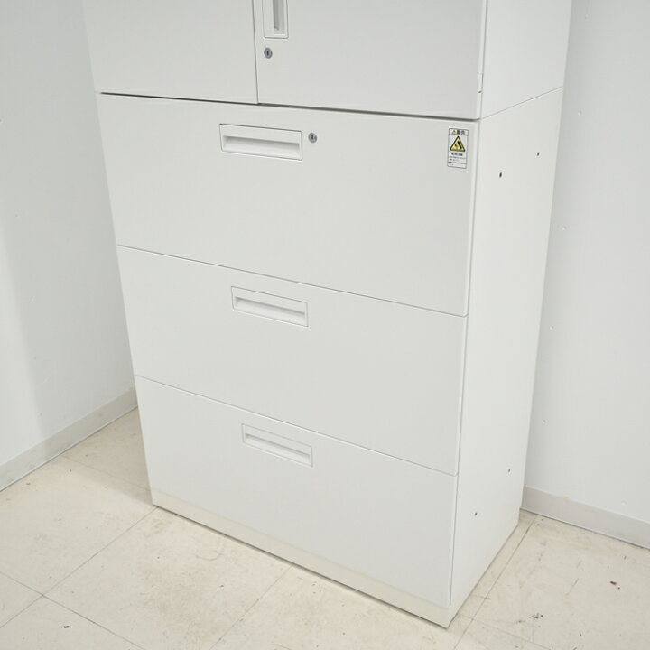 楽天市場】【中古】コクヨ エディア ユニット書庫 両開き＋3段 