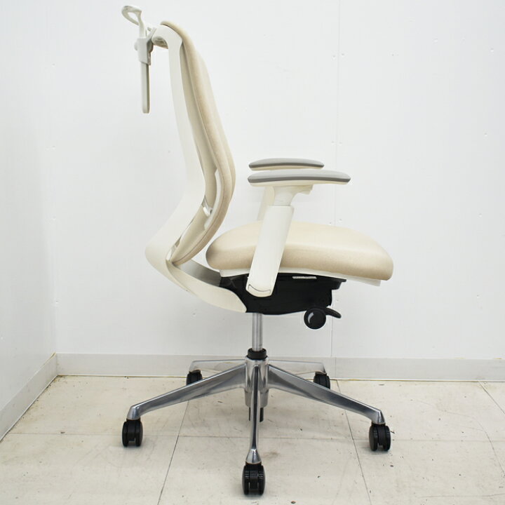 楽天市場】【中古】オカムラ シルフィー ハイバック 可動肘 バック 