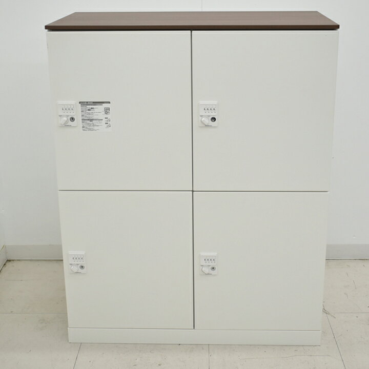 楽天市場】【中古】オカムラ 4人用パーソナルロッカー2列2段 