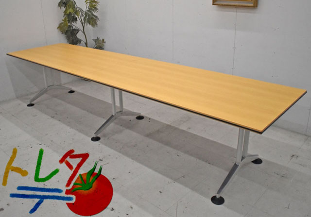ウィルクハーン　ロゴン　大型会議テーブル　W3600　2022051104